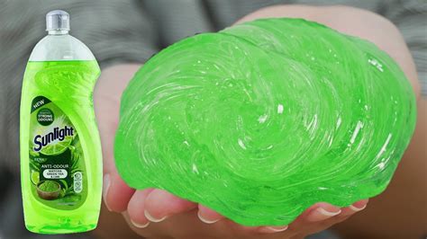 can dish soap activate slime|how to make soapy slime.